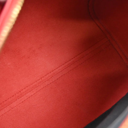 Louis Vuitton Red Epi Speedy 25 Handbag M43017