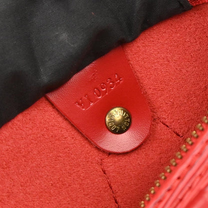 Louis Vuitton Red Epi Speedy 25 Handbag M43017