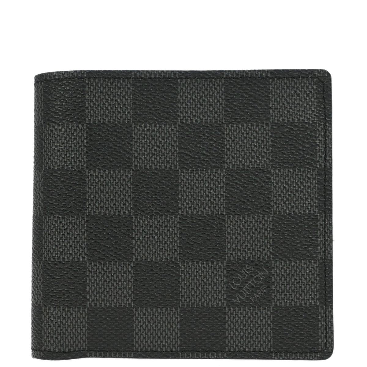 Louis Vuitton Damier Graphite Portefeuille Marco Wallet N62664