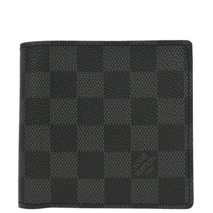 Louis Vuitton Damier Graphite Portefeuille Marco Wallet N62664