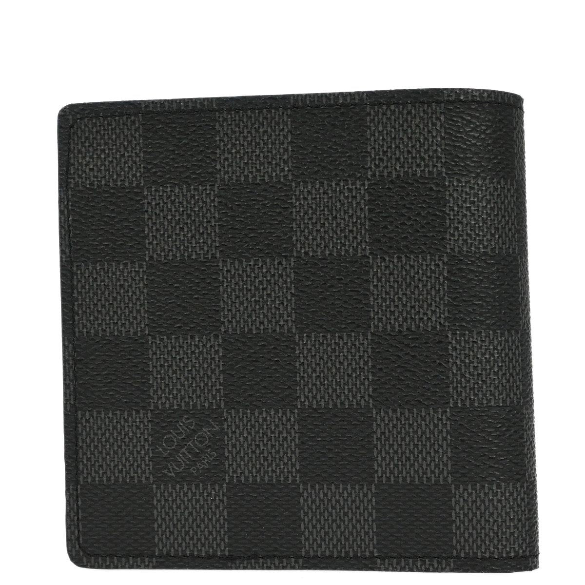Louis Vuitton Damier Graphite Portefeuille Marco Wallet N62664