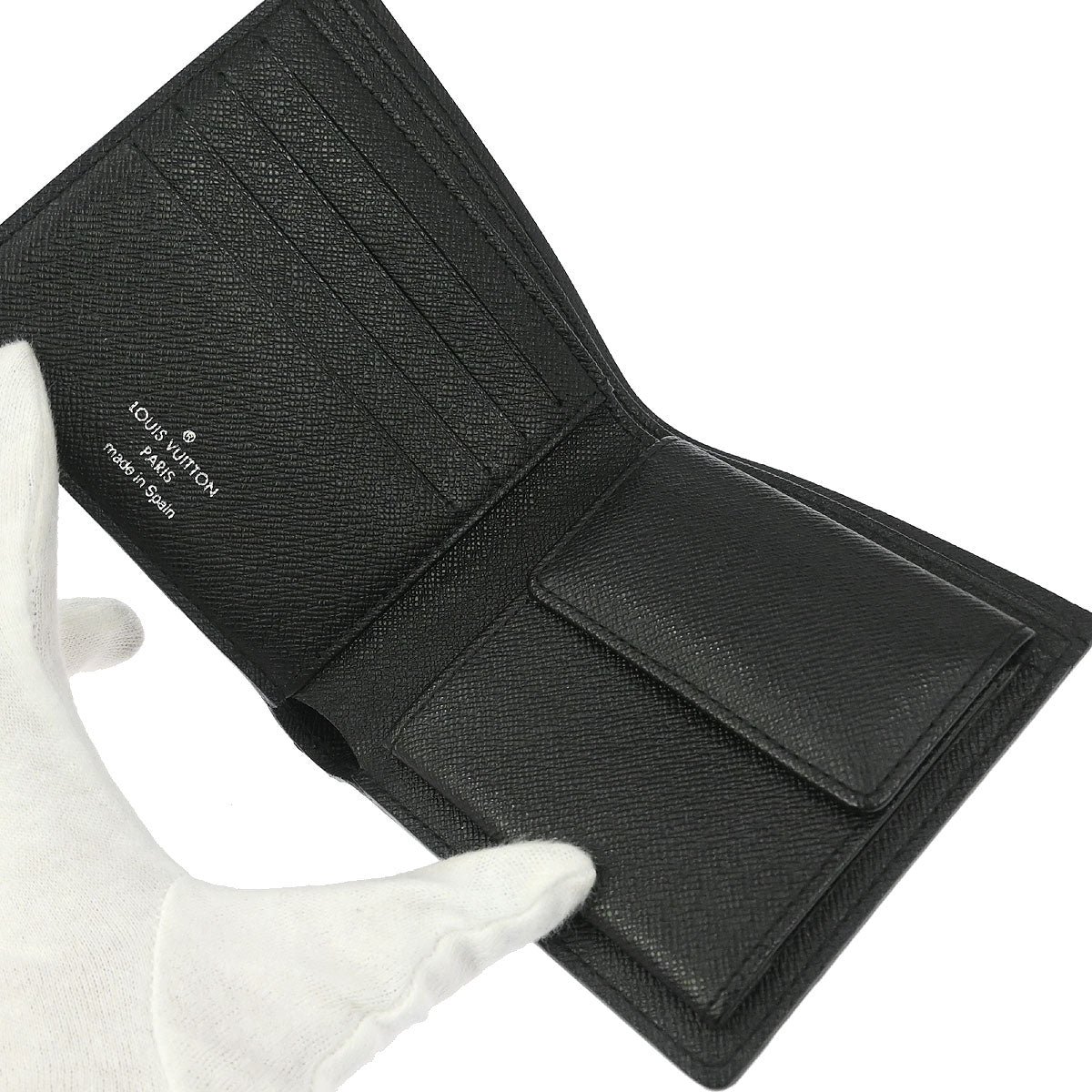 Louis Vuitton Damier Graphite Portefeuille Marco Wallet N62664