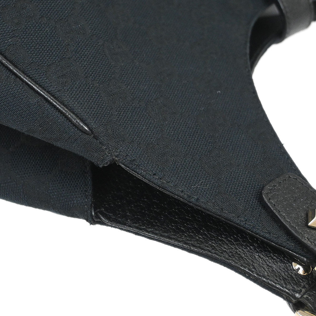 Gucci Black GG Jackie Handbag