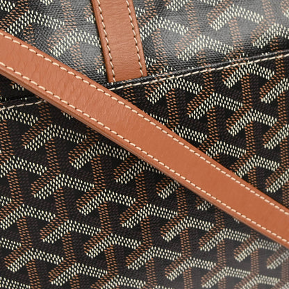 Goyard Black Belvedere MM Shoulder Bag