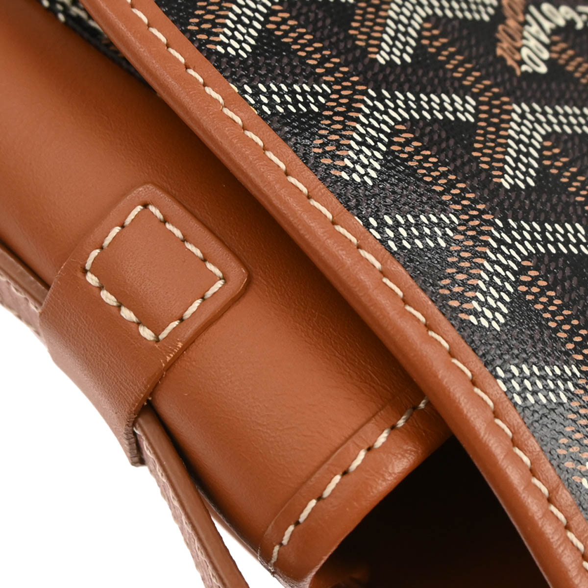 Goyard Black Belvedere MM Shoulder Bag