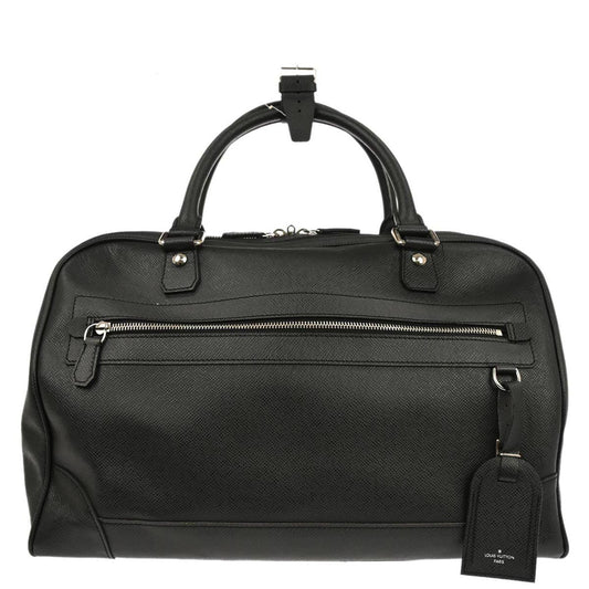 Louis Vuitton Black Taiga Stanislav Travel Handbag M31152