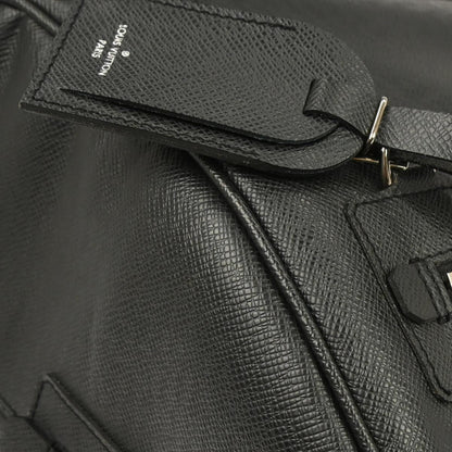 Louis Vuitton Black Taiga Stanislav Travel Handbag M31152