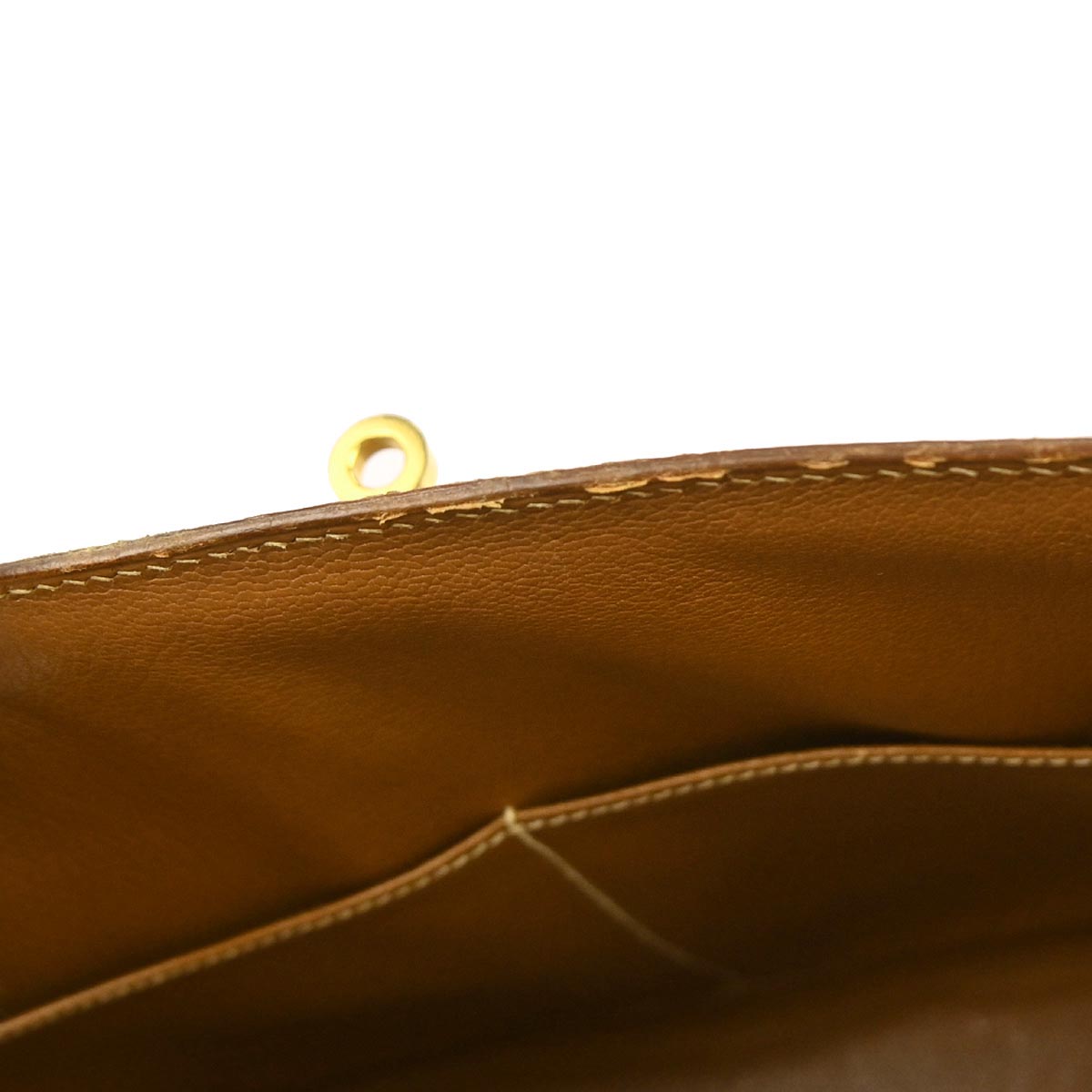 Hermes Natural Pigskin Kelly 32 Sellier 2way Shoulder Handbag