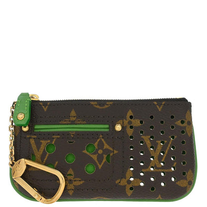 Louis Vuitton Monogram Perfo Pochette Cles Coin Purse M95186