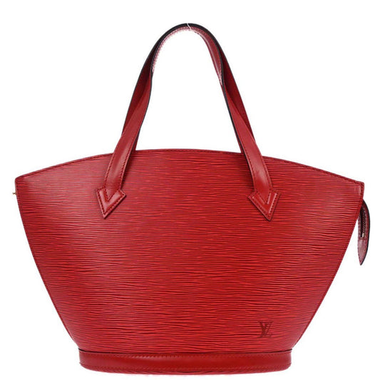 Louis Vuitton Red Epi Saint Jacques Tote Handbag M52277