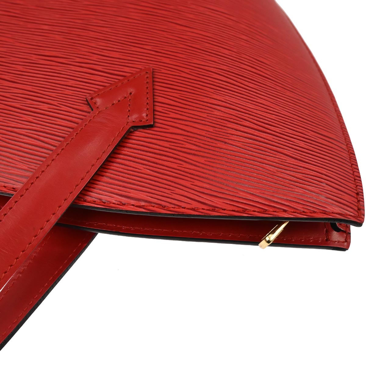 Louis Vuitton Red Epi Saint Jacques Tote Handbag M52277
