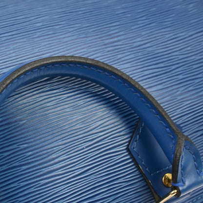 Louis Vuitton Blue Epi Speedy 30 Handbag M43005