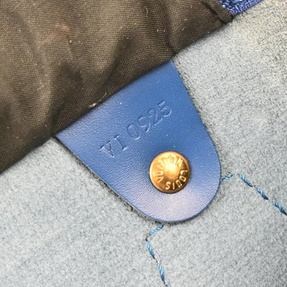 Louis Vuitton Blue Epi Speedy 30 Handbag M43005