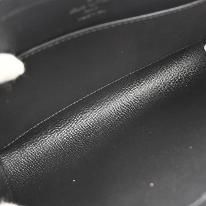 Louis Vuitton Black Taiga Baikal Clutch Handbag M30182