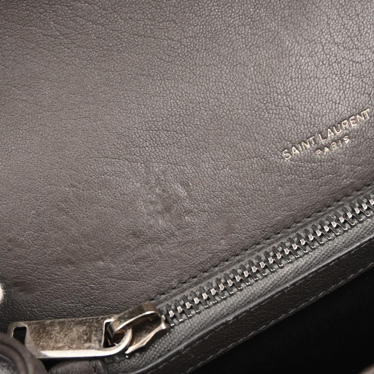 Saint Laurent Gray College 2way Shoulder Handbag