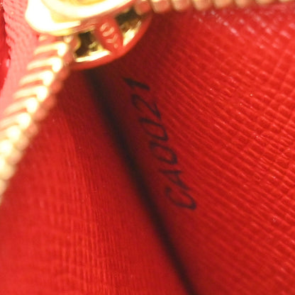 Louis Vuitton Red Epi Pochette Cles Coin Purse M63807