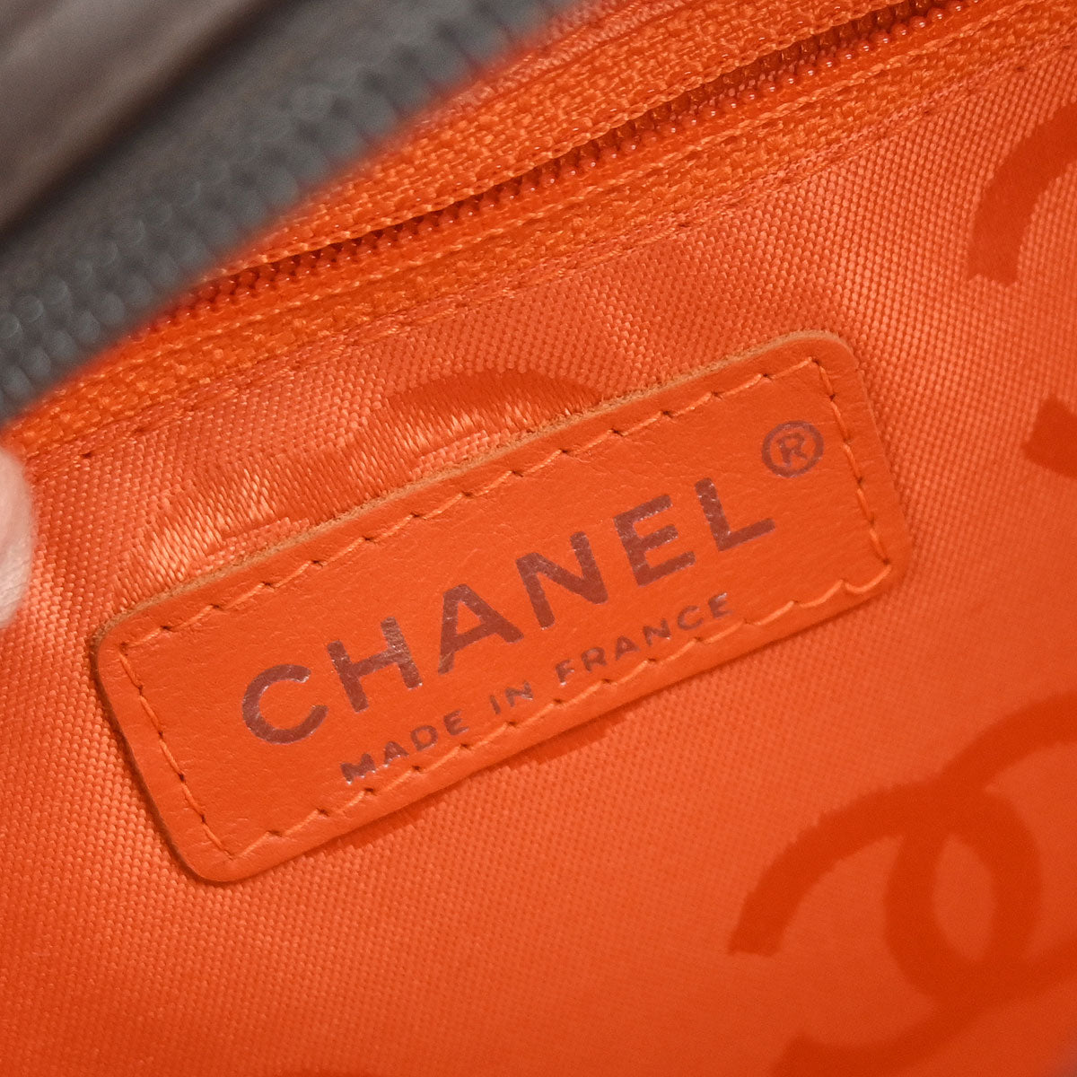 Chanel 2005-2006 Brown Calfskin Cambon Ligne Bowling Bag