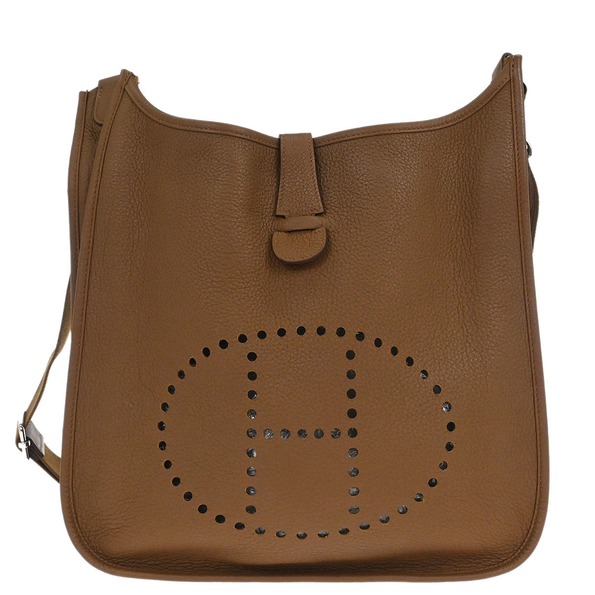 Hermes Alezan Togo Evelyne 3 GM Shoulder Bag