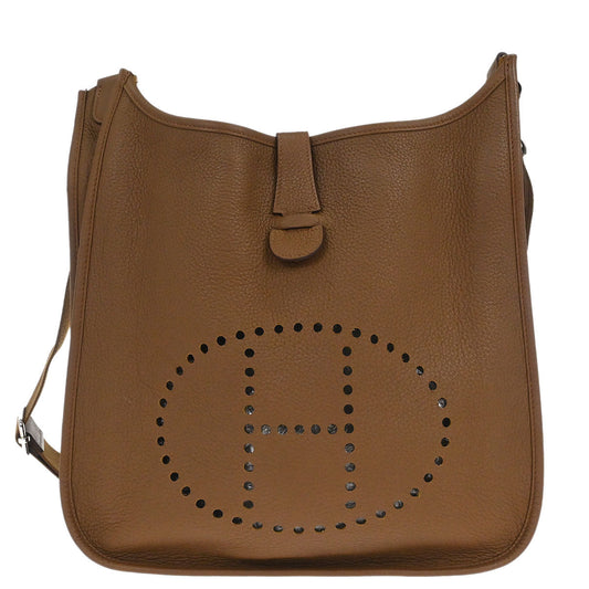 Hermes Alezan Togo Evelyne 3 GM Shoulder Bag