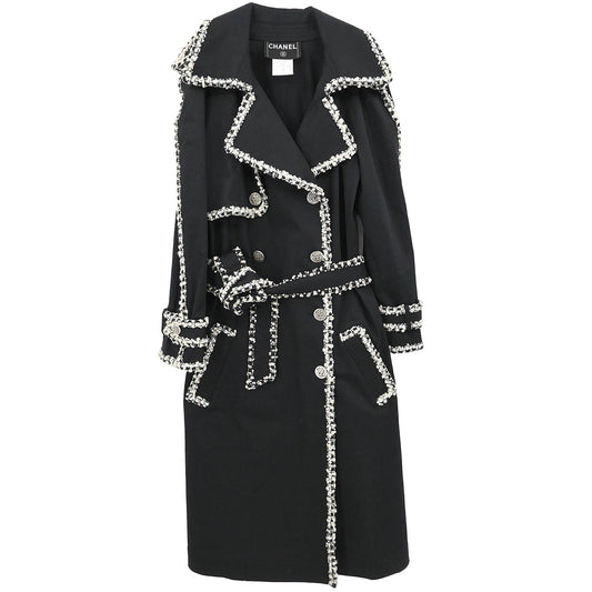 Chanel 2004 Coat Black #38