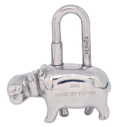 Hermes 2005 Annee Des Fleuves Cadena Silver Small Good
