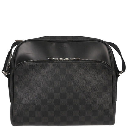 Louis Vuitton 2018 Damier Graphite Dayton PM Shoulder Bag N41408