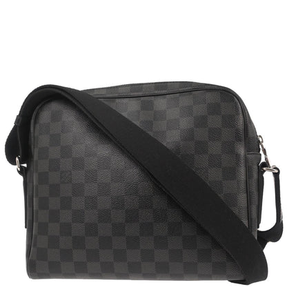 Louis Vuitton 2018 Damier Graphite Dayton PM Shoulder Bag N41408