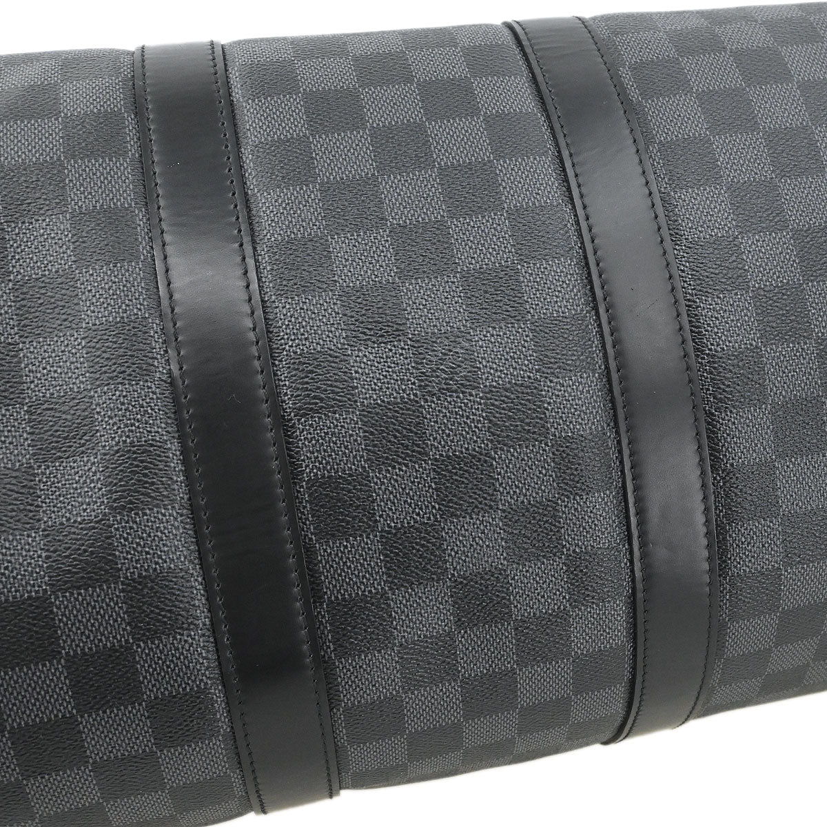 Louis Vuitton Damier Keepall Bandouliere 45 Duffle Bag N41418