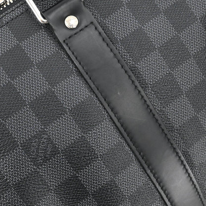 Louis Vuitton Damier Keepall Bandouliere 45 Duffle Bag N41418