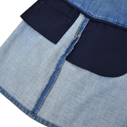 Chanel 2016 Denim Skirt Blue #36