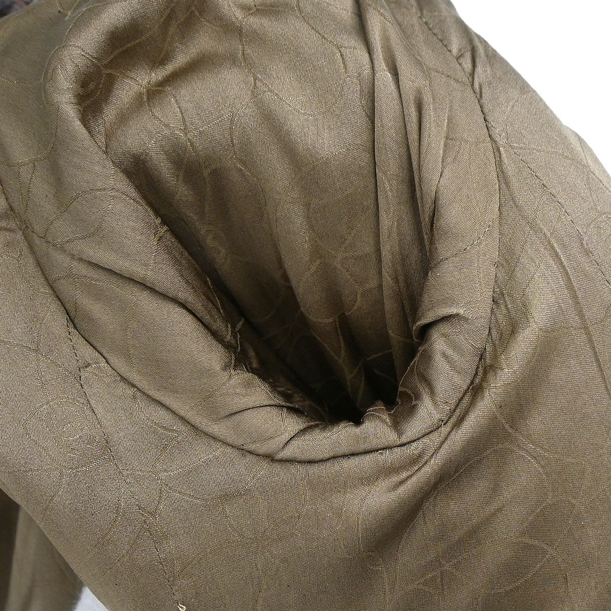 Chanel 2003 Zip Up Tweed Jacket Brown #38