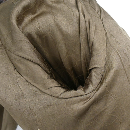 Chanel 2003 Zip Up Tweed Jacket Brown #38