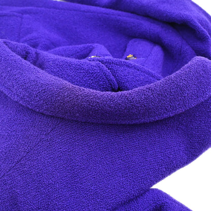 Chanel 1995 Setup Suit Jacket Skirt Purple #38