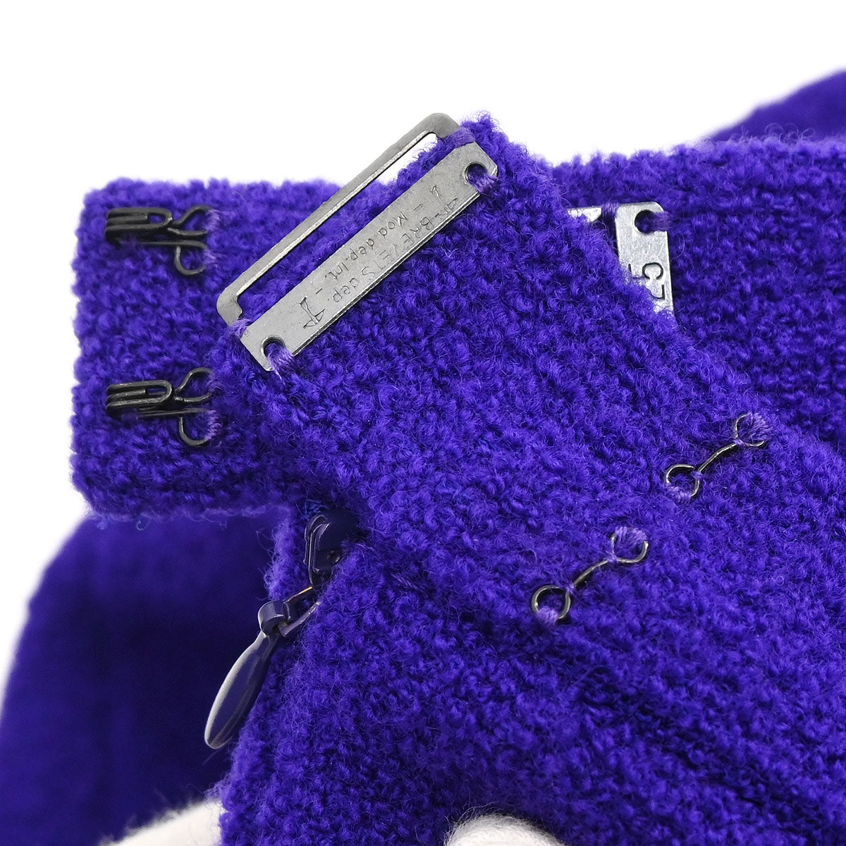 Chanel 1995 Setup Suit Jacket Skirt Purple #38