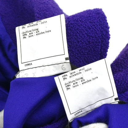 Chanel 1995 Setup Suit Jacket Skirt Purple #38