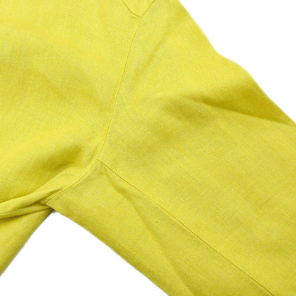 Chanel 1996 Setup Suit Jacket Sleeveless Dress Yellow #34