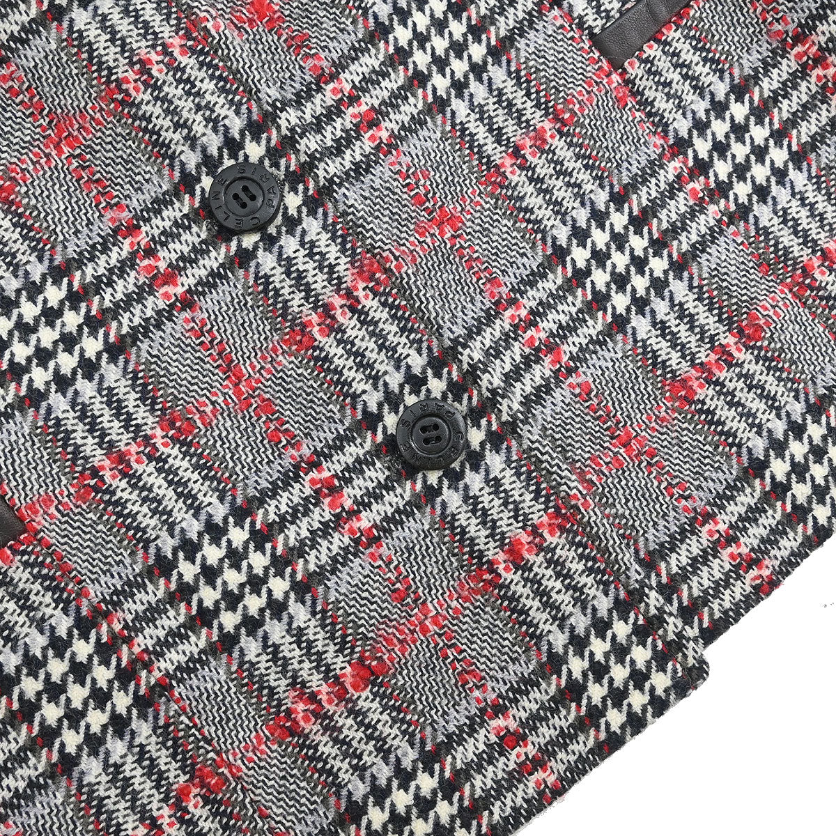 Celine Setup Suit Jacket Skirt Gray #42