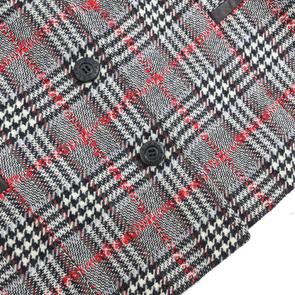 Celine Setup Suit Jacket Skirt Gray #42