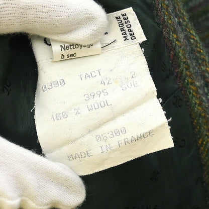 Celine Setup Suit Jacket Skirt Green #42