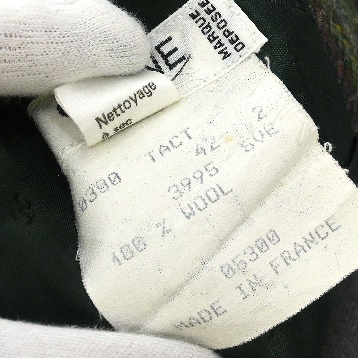 Celine Setup Suit Jacket Skirt Green #42