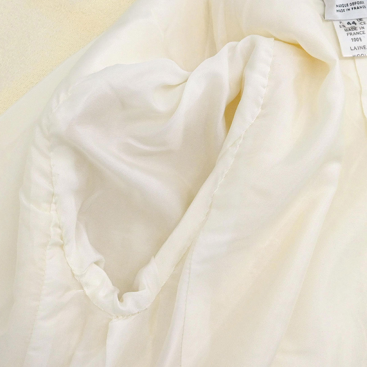 Celine Setup Suit Jacket Skirt Ivory #44