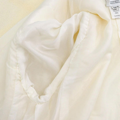 Celine Setup Suit Jacket Skirt Ivory #44