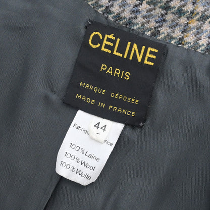 Celine Single Breasted Jacket Gray #44