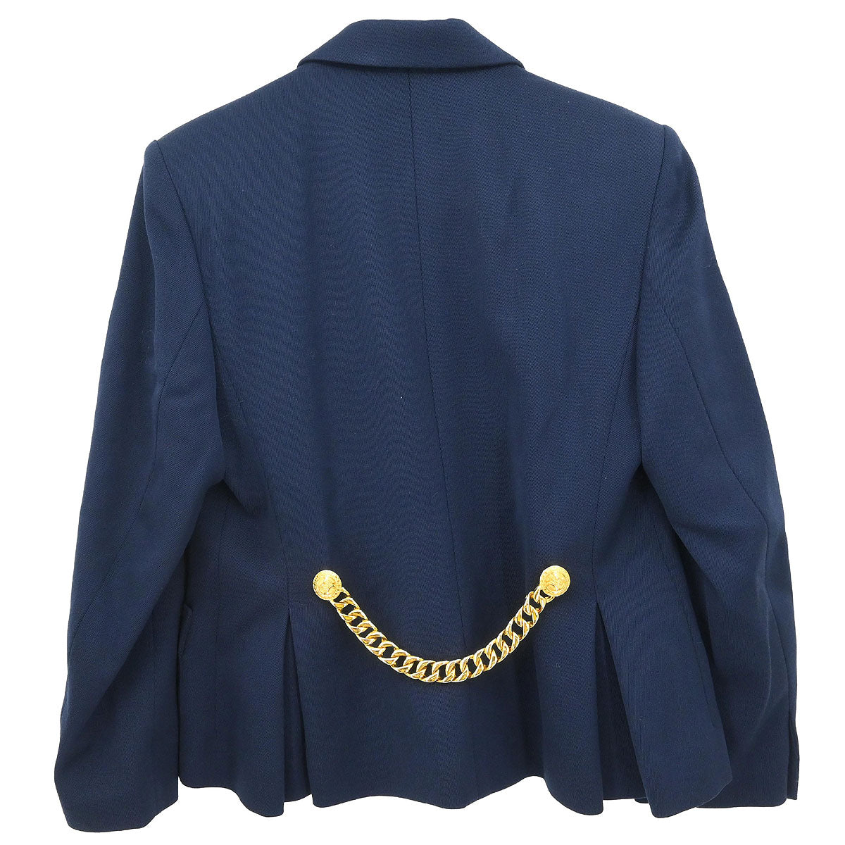 Celine Double Breasted Jacket Navy #44