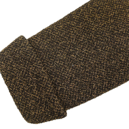 Chanel 1997 Double Breasted Tweed Jacket Brown #44