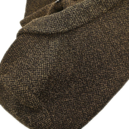 Chanel 1997 Double Breasted Tweed Jacket Brown #44