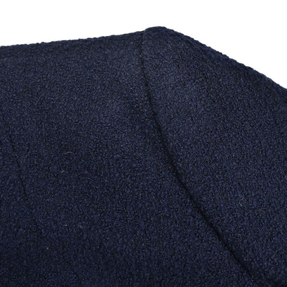 Chanel 1991 Setup Suit Jacket Skirt Navy #42