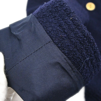 Chanel 1991 Setup Suit Jacket Skirt Navy #42