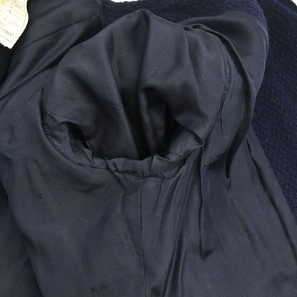 Chanel 1991 Setup Suit Jacket Skirt Navy #42