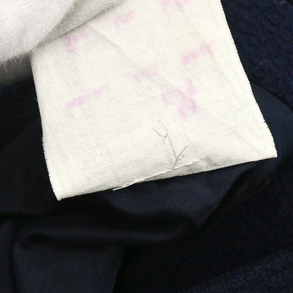 Chanel 1991 Setup Suit Jacket Skirt Navy #42